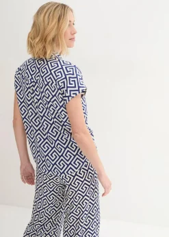 New Bluse aus fließender Viskose Damen Nachhaltigere Materialien|Blusen & Tuniken
