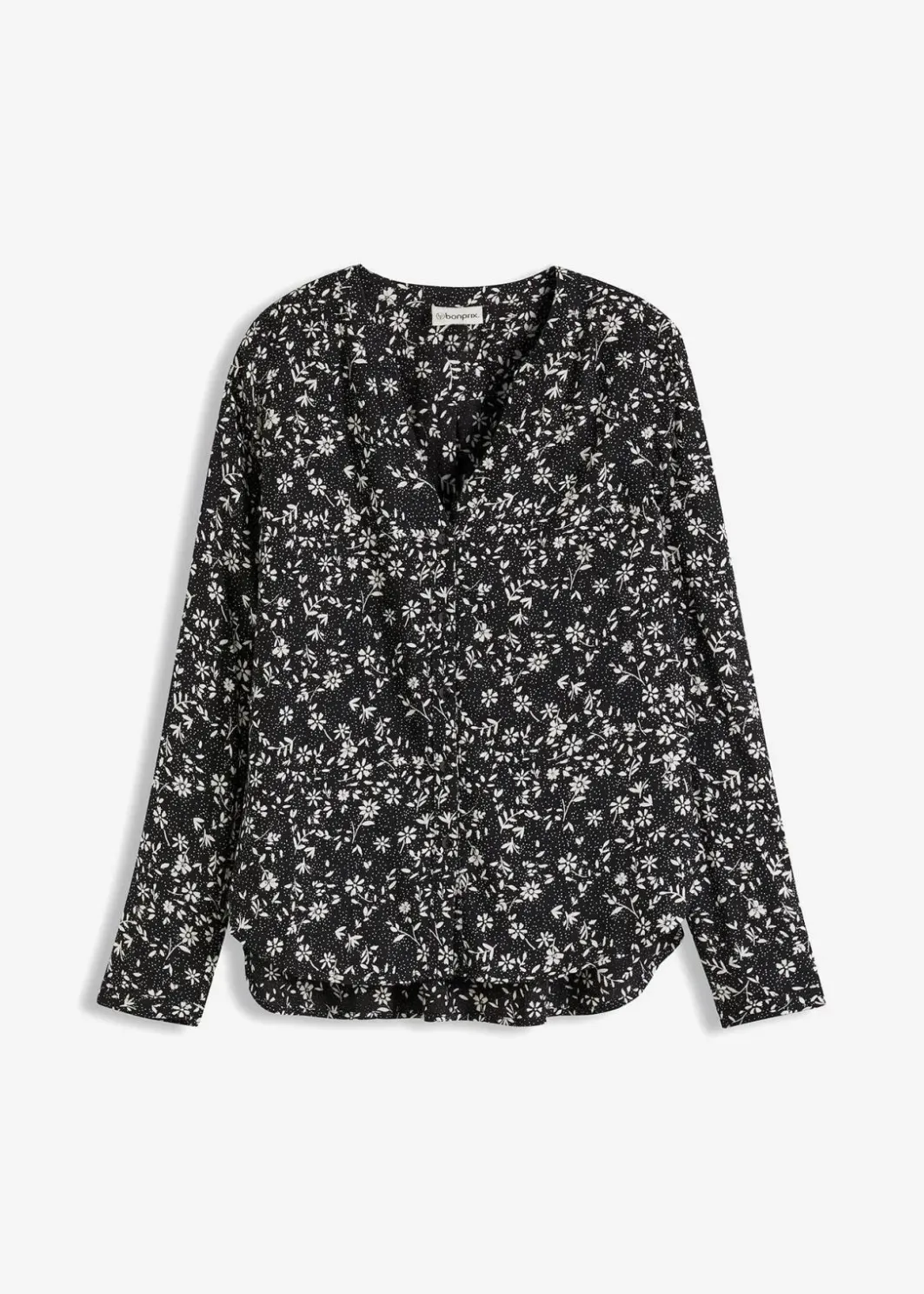 Outlet Bluse aus fließender Viskose Damen Bekleidung·Jacken & Mäntel|Blusen & Tuniken