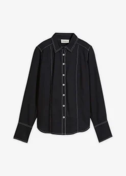 Damen bonprix Bekleidung·Jacken & Mäntel|Nachhaltigere Materialien|Bluse aus fließender Viskose