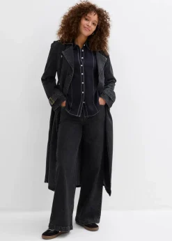 Damen bonprix Bekleidung·Jacken & Mäntel|Nachhaltigere Materialien|Bluse aus fließender Viskose