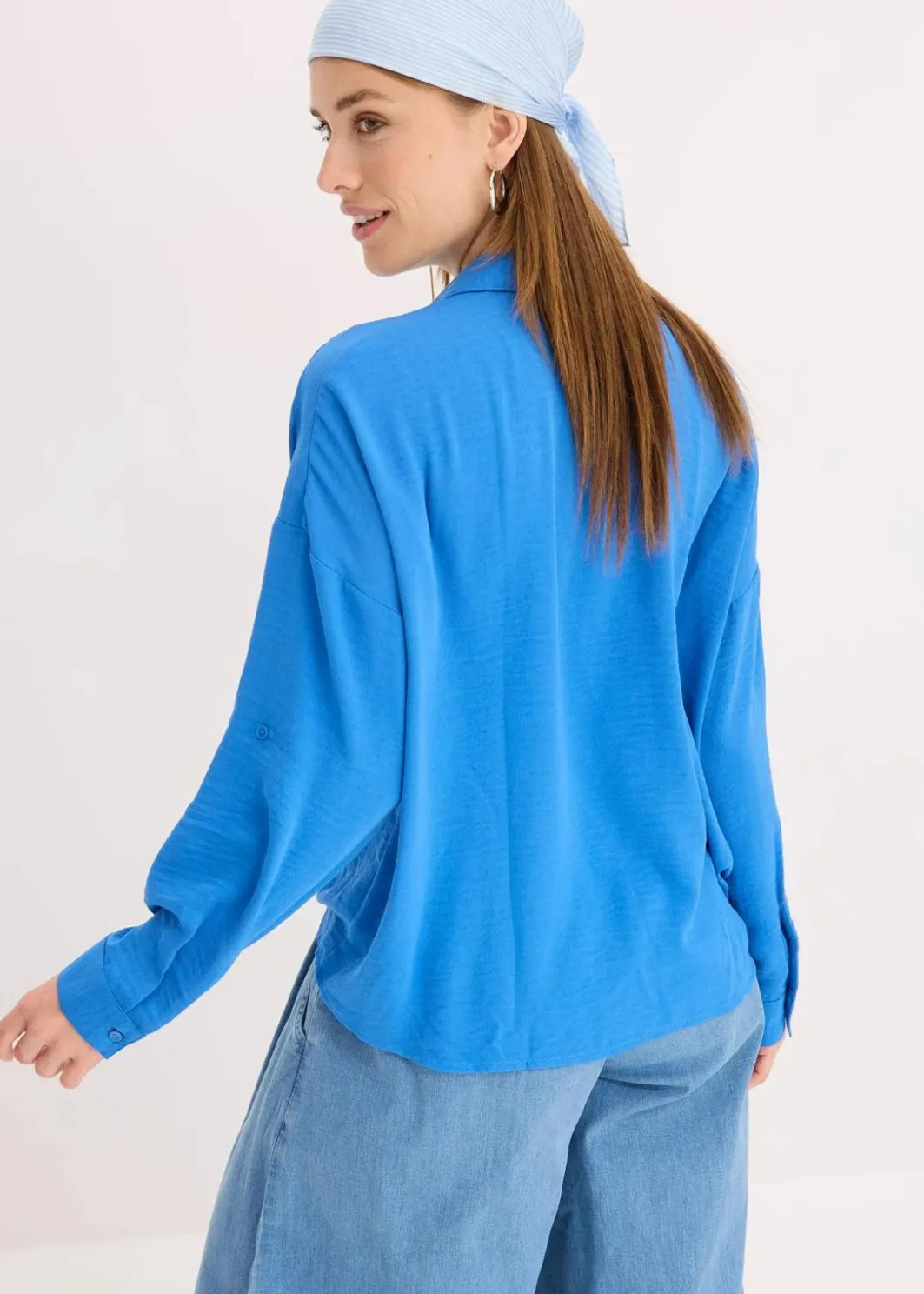 Damen bonprix Bekleidung·Jacken & Mäntel|Blusen & Tuniken|Bluse aus leichtem Crêpe