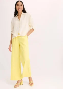 Discount Bluse aus leichtem Crêpe Damen Blusen & Tuniken|Bekleidung·Jacken & Mäntel
