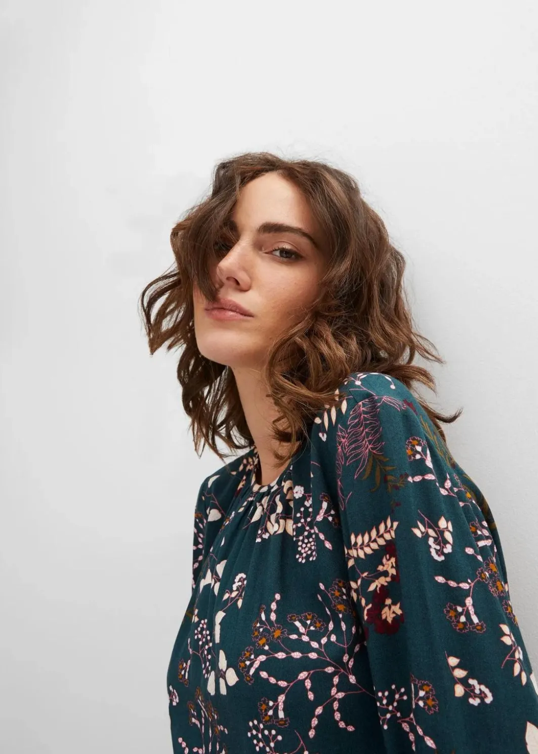 Hot Bluse aus nachhaltiger Viskose Damen Bekleidung·Jacken & Mäntel|Nachhaltigere Materialien