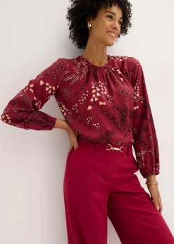 Damen bonprix Blusen & Tuniken|Nachhaltigere Materialien|Bluse aus nachhaltiger Viskose