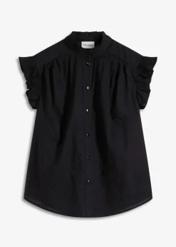 Damen bonprix Blusen & Tuniken|Bekleidung·Jacken & Mäntel|Bluse aus reiner Baumwolle