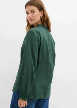 Damen bonprix Bekleidung·Jacken & Mäntel|Blusen & Tuniken|Bluse aus reiner Baumwolle