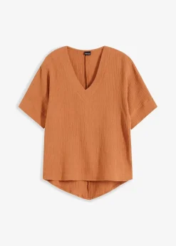 New Bluse aus reiner Baumwolle Damen Bekleidung·Jacken & Mäntel|Blusen & Tuniken