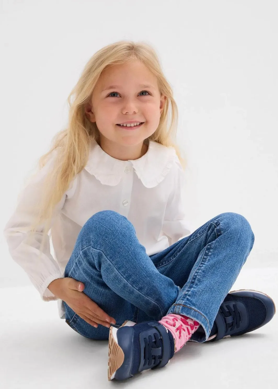 New Bluse aus reiner Baumwolle Kinder Mädchen 2-8 Jahre·Shirts & Blusen