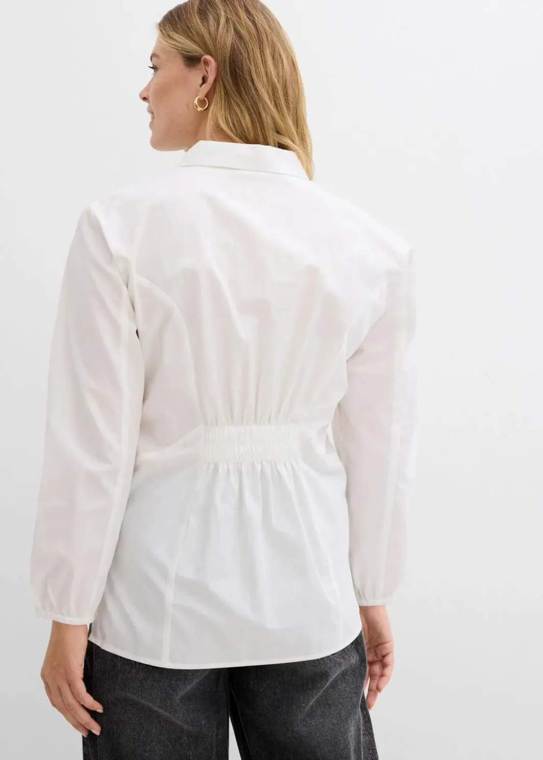 Discount Bluse aus reiner Baumwolle Damen Bekleidung·Jacken & Mäntel|Blusen & Tuniken
