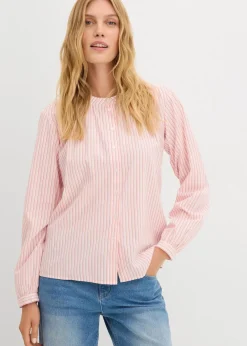 Damen bonprix Bekleidung·Jacken & Mäntel|Blusen & Tuniken|Bluse aus reiner Baumwolle