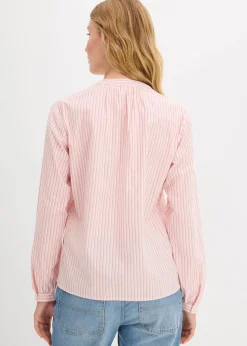 Damen bonprix Bekleidung·Jacken & Mäntel|Blusen & Tuniken|Bluse aus reiner Baumwolle