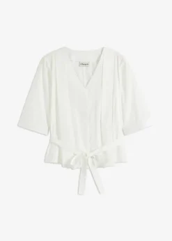 New Bluse aus reiner Baumwolle Damen Bekleidung·Jacken & Mäntel|Blusen & Tuniken