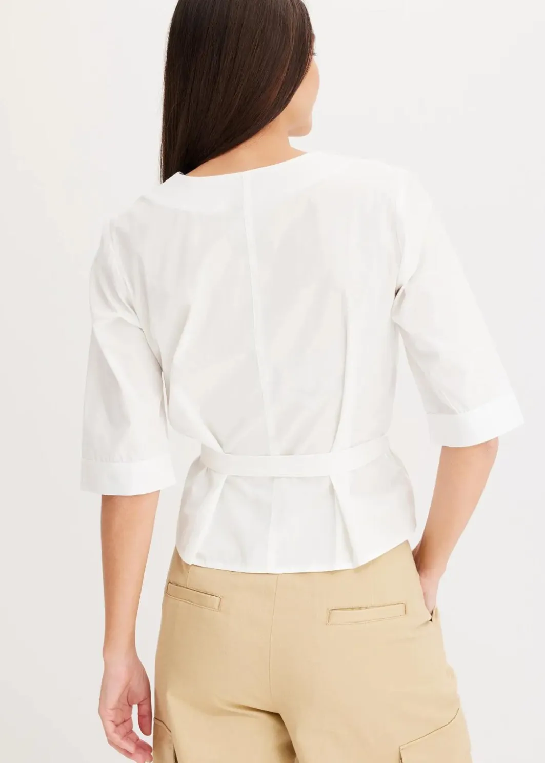 New Bluse aus reiner Baumwolle Damen Bekleidung·Jacken & Mäntel|Blusen & Tuniken