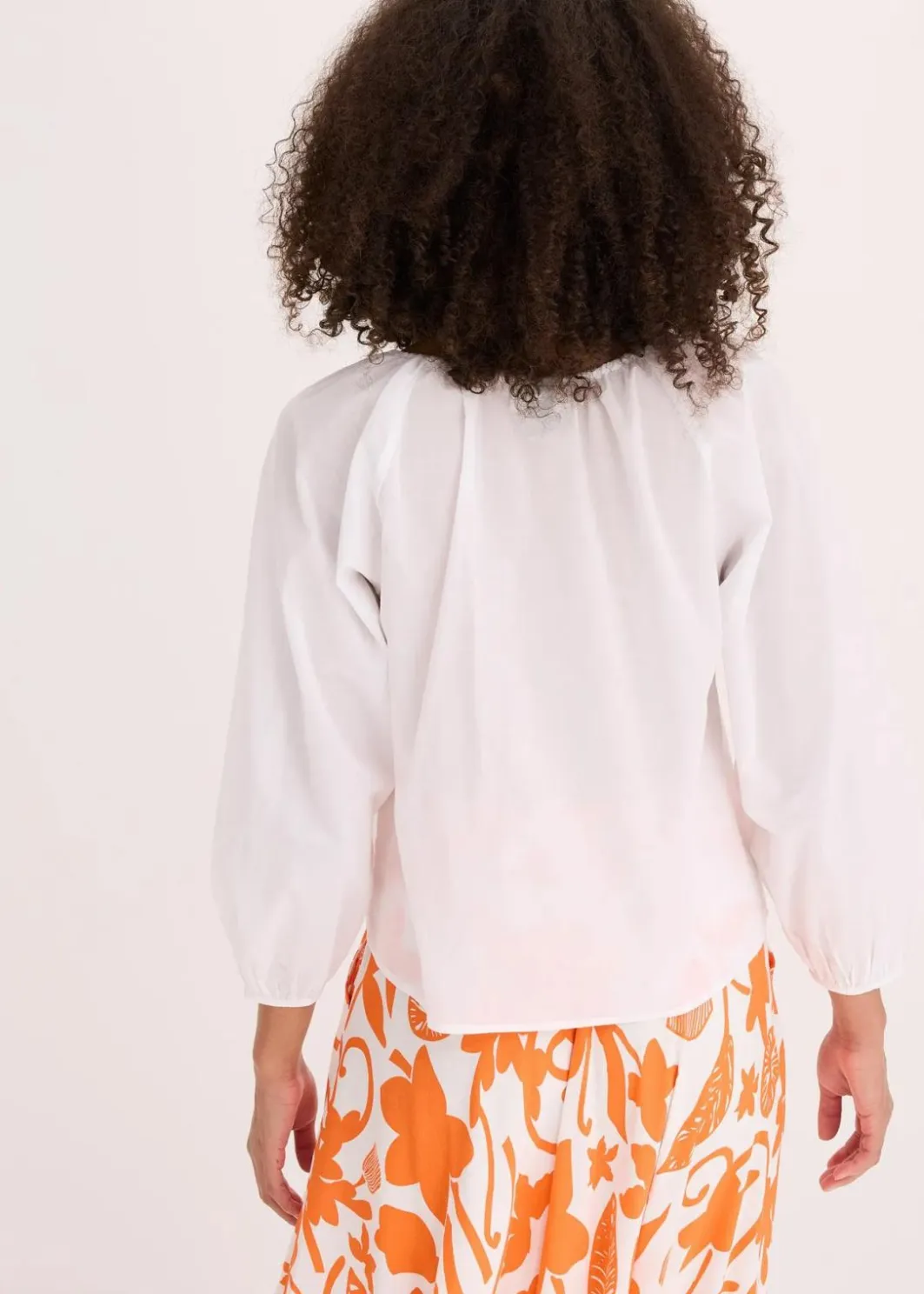 Damen bonprix Blusen & Tuniken|Bekleidung·Jacken & Mäntel|Bluse aus reiner Bio-Baumwolle