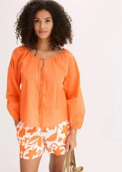 Discount Bluse aus reiner Bio-Baumwolle Damen Blusen & Tuniken|Bekleidung·Jacken & Mäntel