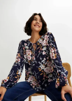 Clearance Bluse aus reiner Viskose Damen Bekleidung·Jacken & Mäntel|Nachhaltigere Materialien