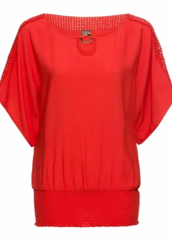 Damen bonprix Nachhaltigere Materialien|Blusen & Tuniken|Bluse aus reiner Viskose