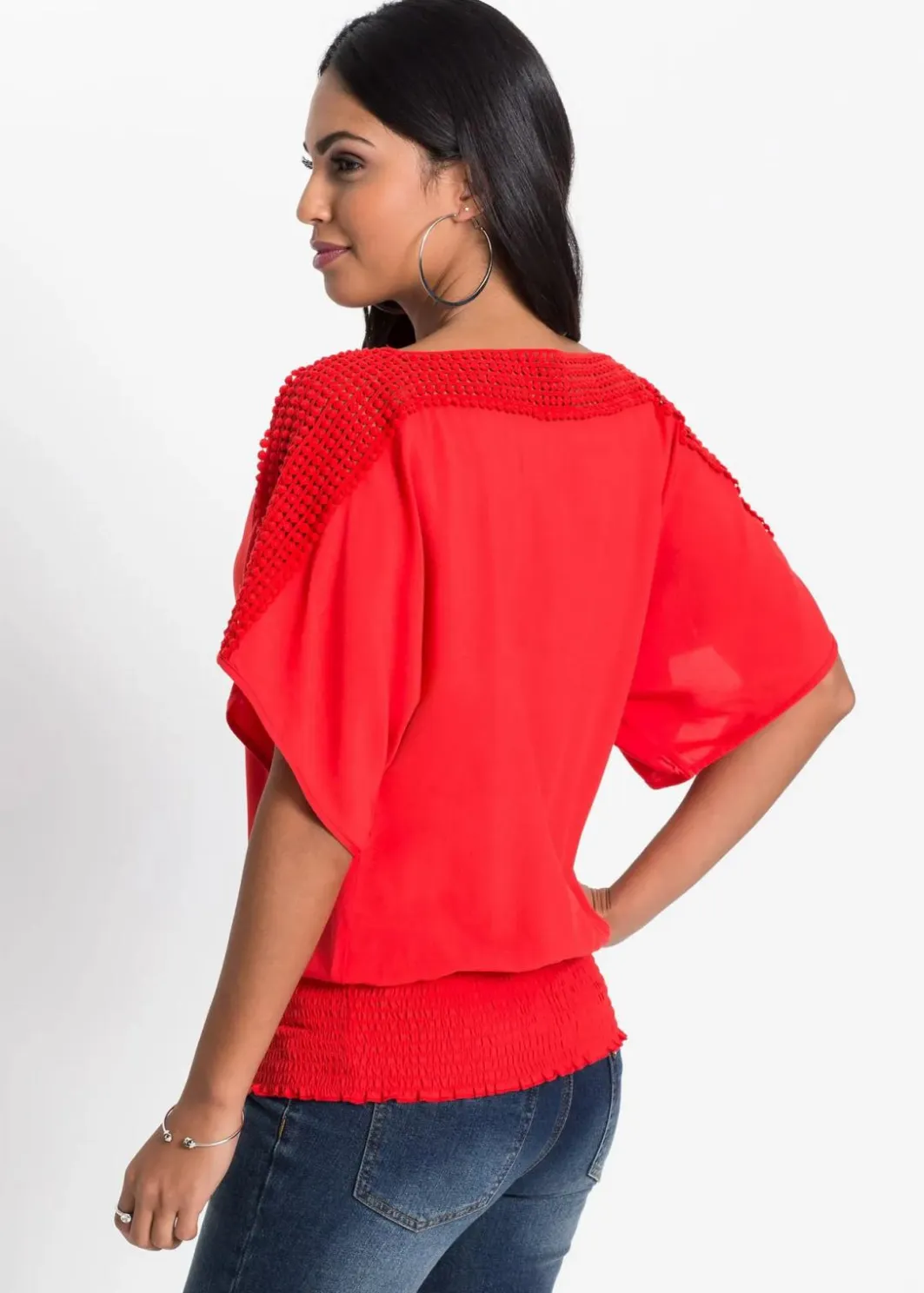Damen bonprix Nachhaltigere Materialien|Blusen & Tuniken|Bluse aus reiner Viskose