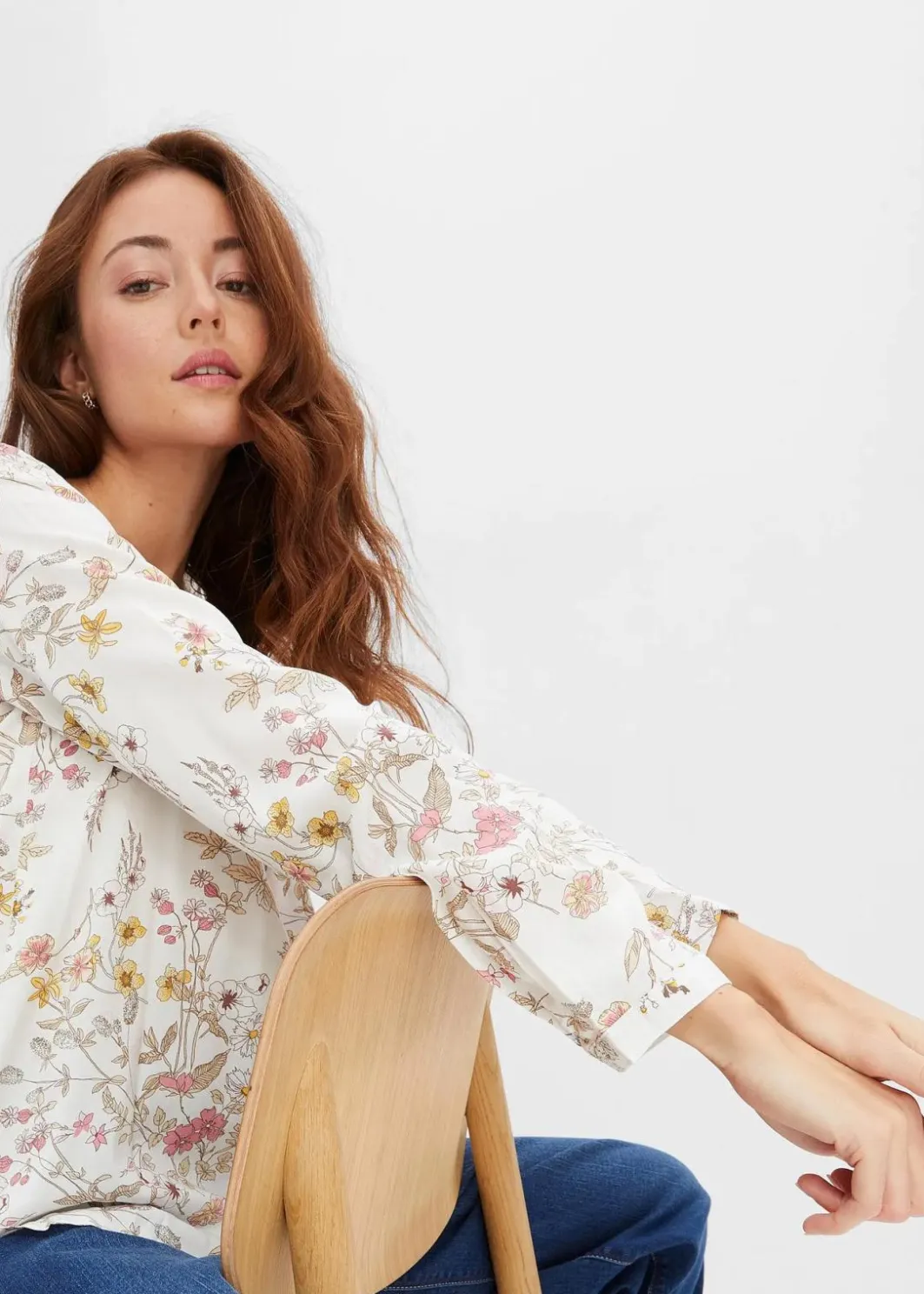 Best Bluse aus reiner Viskose Damen Bekleidung·Jacken & Mäntel|Nachhaltigere Materialien