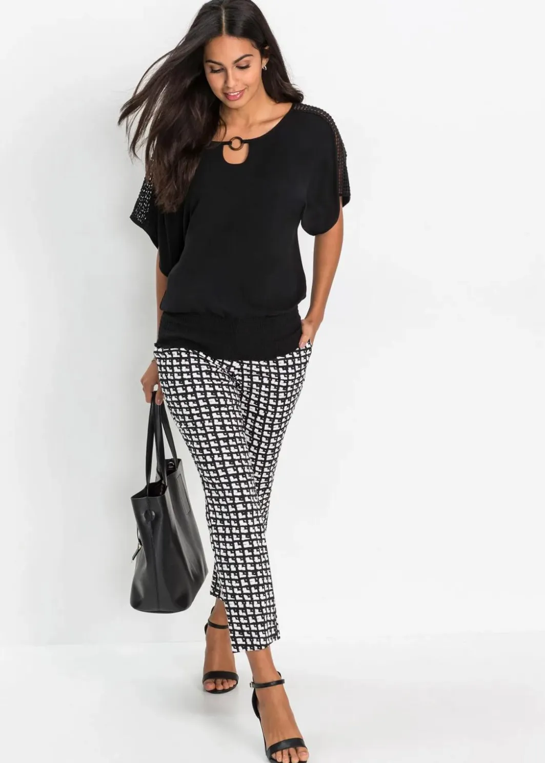 Damen bonprix Nachhaltigere Materialien|Blusen & Tuniken|Bluse aus reiner Viskose
