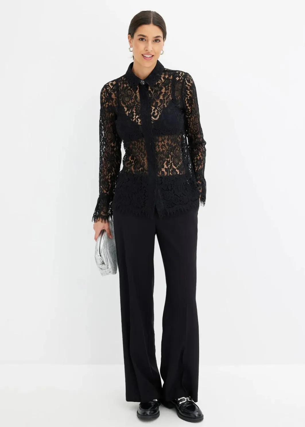 New Bluse aus Spitze Damen Bekleidung·Jacken & Mäntel|Blusen & Tuniken