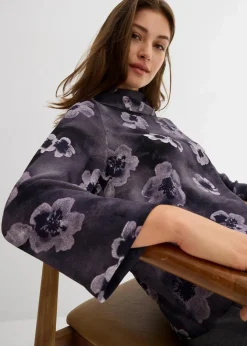 Damen bonprix Bekleidung·Jacken & Mäntel|Blusen & Tuniken|Bluse aus strukturiertem Crêpe