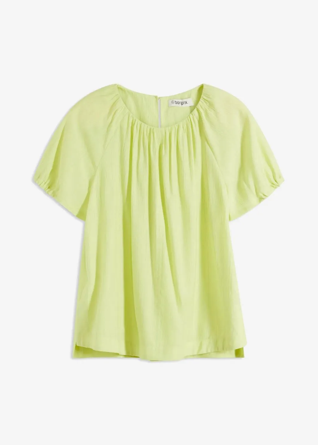 Damen bonprix Bekleidung·Jacken & Mäntel|Blusen & Tuniken|Bluse aus strukturiertem Crinkle