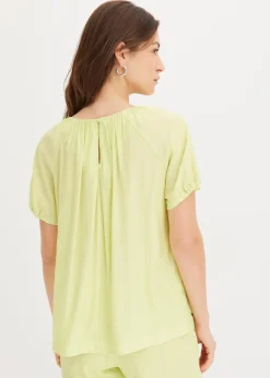Damen bonprix Bekleidung·Jacken & Mäntel|Blusen & Tuniken|Bluse aus strukturiertem Crinkle