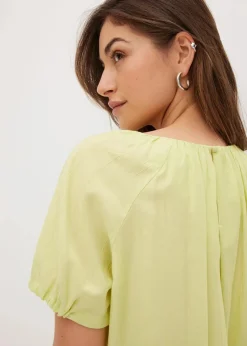 Damen bonprix Bekleidung·Jacken & Mäntel|Blusen & Tuniken|Bluse aus strukturiertem Crinkle