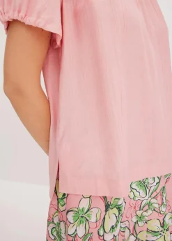 Best Bluse aus strukturiertem Crinkle Damen Shirts & Tops|Blusen & Tuniken