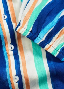 Discount Bluse aus strukturierter Viskose Damen Bekleidung·Jacken & Mäntel|Blusen & Tuniken