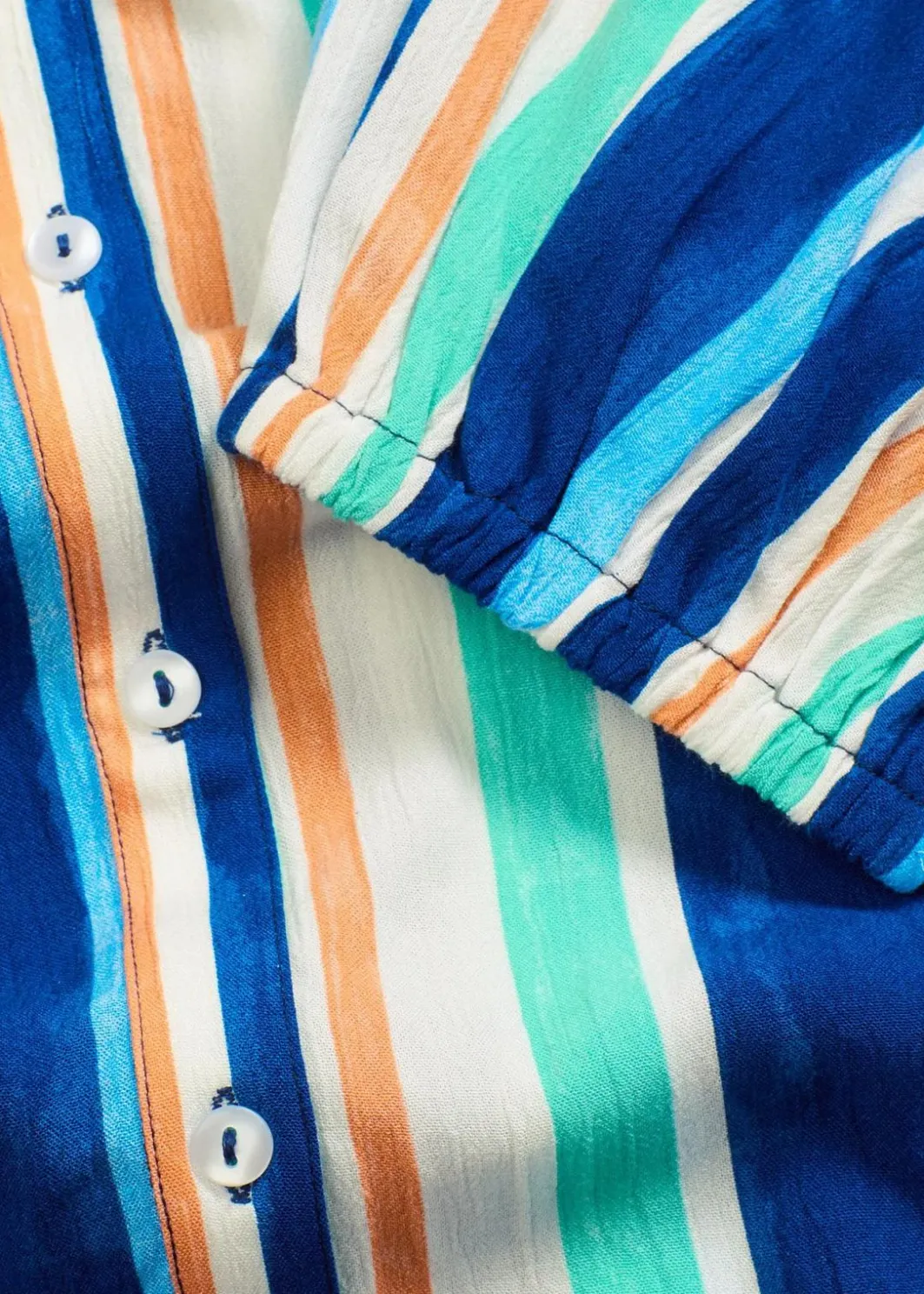 Discount Bluse aus strukturierter Viskose Damen Bekleidung·Jacken & Mäntel|Blusen & Tuniken