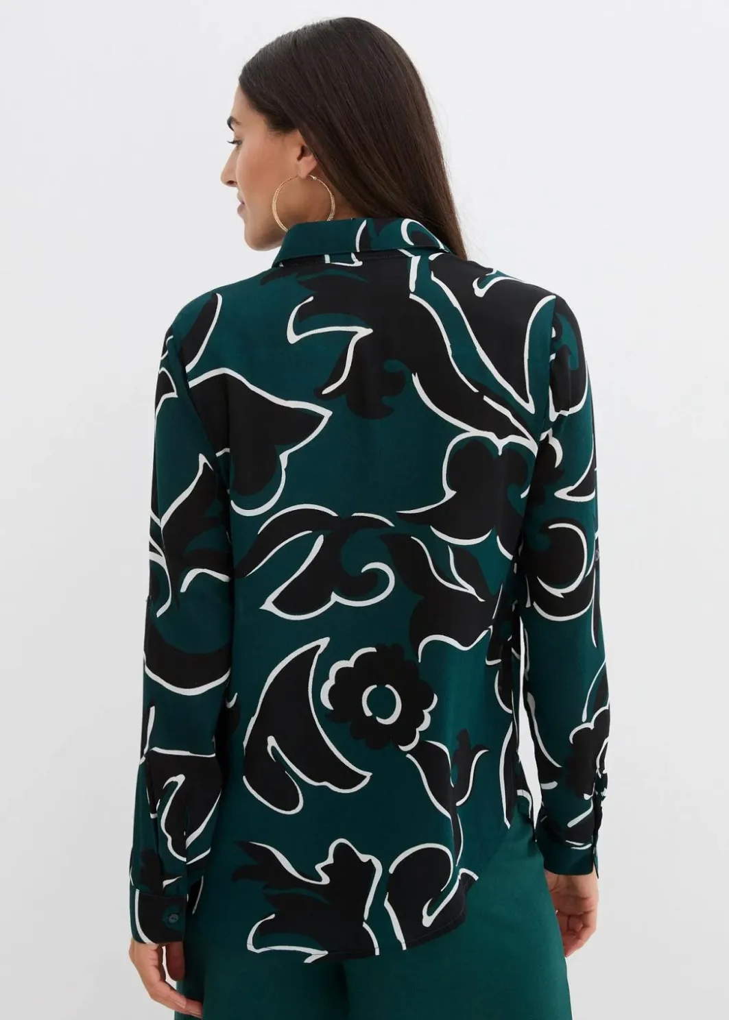 Discount Bluse bedruckt Damen Blusen & Tuniken|Bekleidung·Jacken & Mäntel