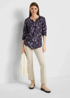 Damen bonprix Bekleidung·Jacken & Mäntel|Blusen & Tuniken|Bluse, langarm