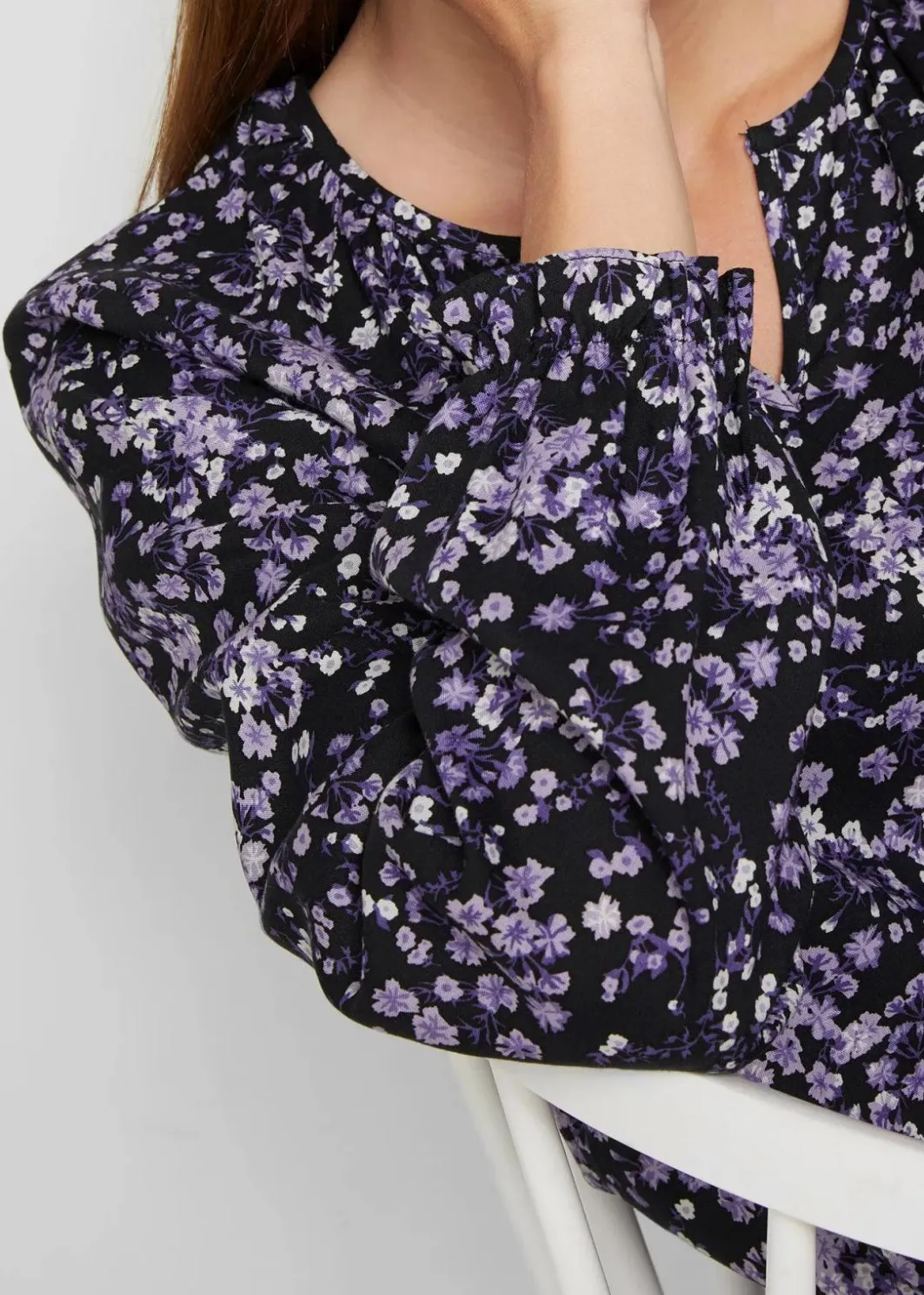 Damen bonprix Bekleidung·Jacken & Mäntel|Blusen & Tuniken|Bluse, langarm