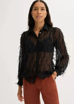 Best Bluse mit Fransen-Details Damen Blusen & Tuniken