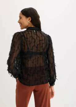 Best Bluse mit Fransen-Details Damen Blusen & Tuniken