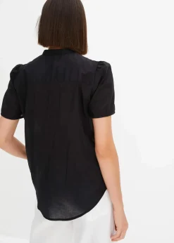 Damen bonprix Blusen & Tuniken|Bluse mit Lochstickerei