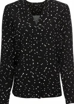 Damen bonprix Bekleidung·Jacken & Mäntel|Blusen & Tuniken|Bluse mit Pünktchen