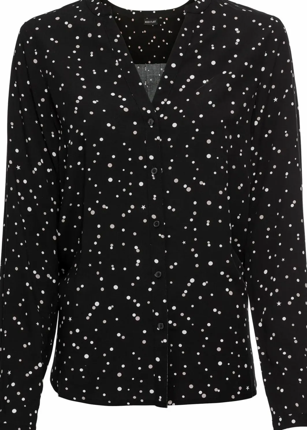 Damen bonprix Bekleidung·Jacken & Mäntel|Blusen & Tuniken|Bluse mit Pünktchen