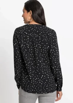 Damen bonprix Bekleidung·Jacken & Mäntel|Blusen & Tuniken|Bluse mit Pünktchen