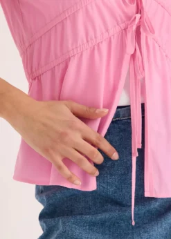 Online Bluse mit Schleifen Damen Bekleidung·Jacken & Mäntel|Blusen & Tuniken
