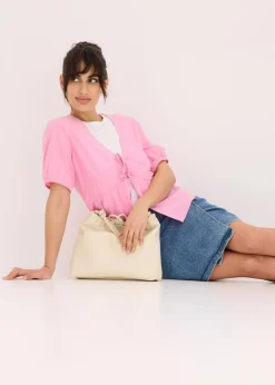 Online Bluse mit Schleifen Damen Bekleidung·Jacken & Mäntel|Blusen & Tuniken