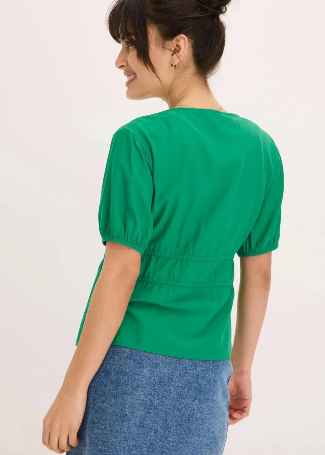 Outlet Bluse mit Schleifen Damen Blusen & Tuniken|Bekleidung·Jacken & Mäntel