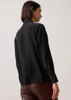 Damen bonprix Blusen & Tuniken|Premium|Bluse mit Seide