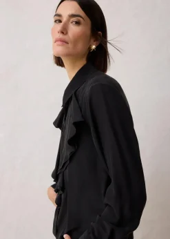 Damen bonprix Blusen & Tuniken|Premium|Bluse mit Seide