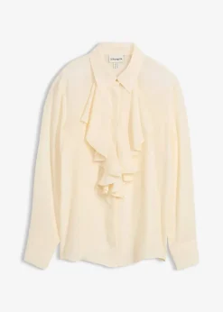 Damen bonprix Bekleidung·Jacken & Mäntel|Premium|Bluse mit Seide