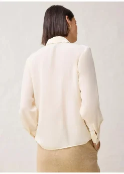 Damen bonprix Bekleidung·Jacken & Mäntel|Premium|Bluse mit Seide