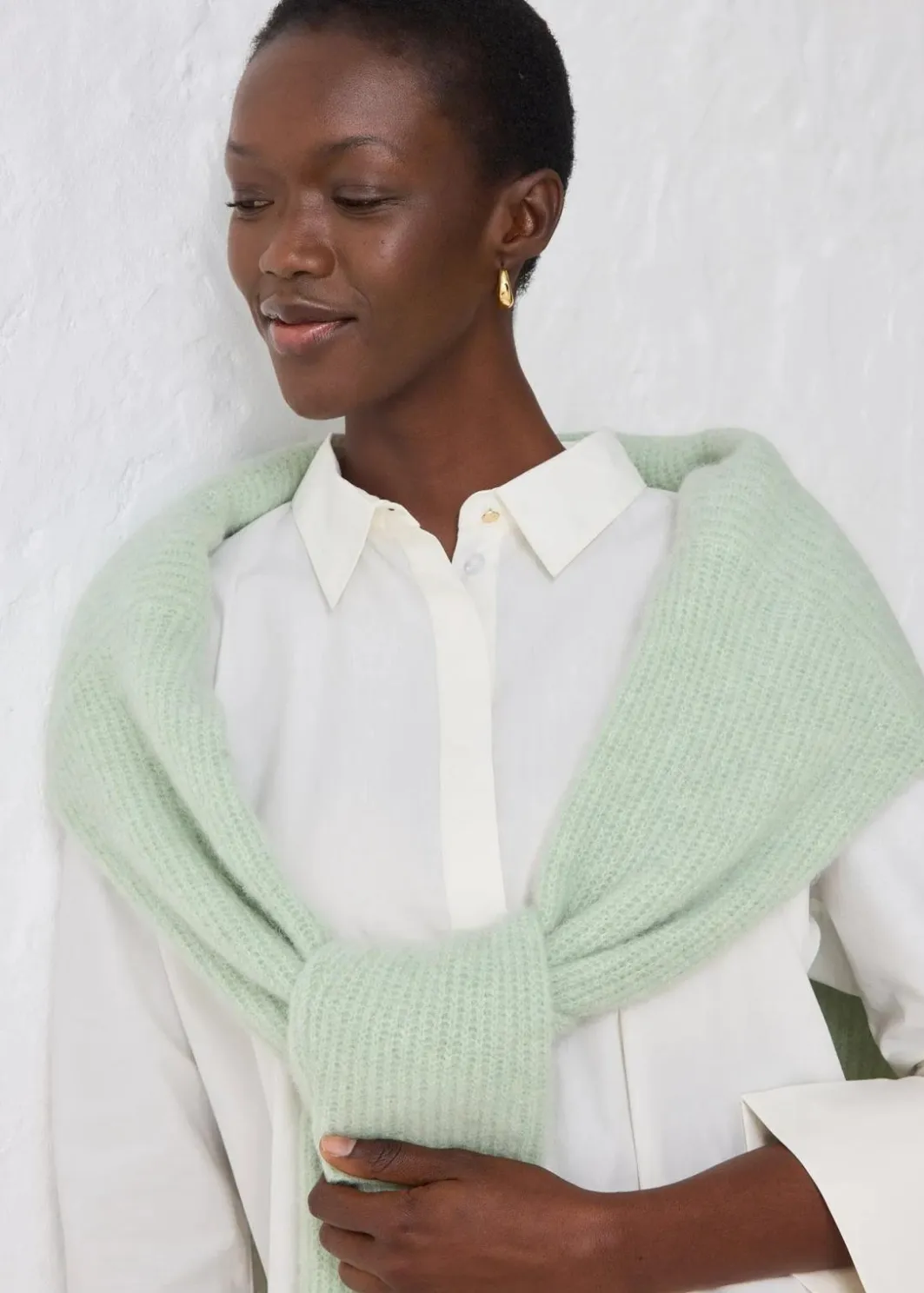 Damen bonprix Bekleidung·Jacken & Mäntel|Blusen & Tuniken|Bluse mit Seidenanteil