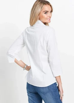 Online Bluse mit Stehkragen Damen Bekleidung·Jacken & Mäntel|Blusen & Tuniken